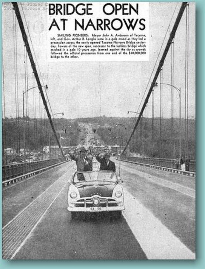 Grit City Magazine - Just how tall are the Tacoma Narrows Bridge's towers?  The answer is 467 feet, but it isn't always easy to put that measurement  into context. The WSDOT has