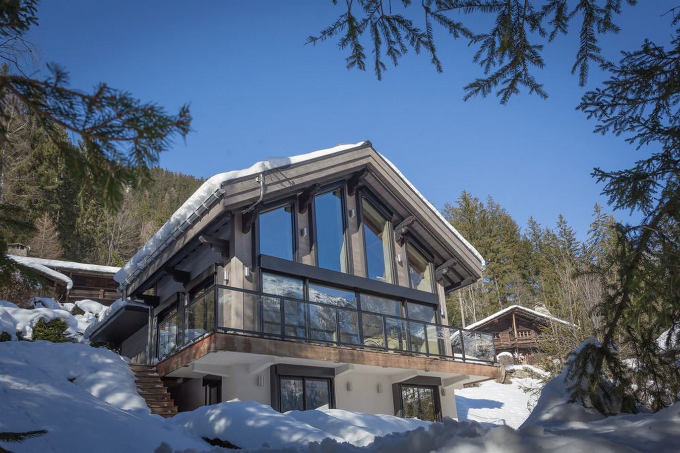 Swiss Chalet Style Timber Houses Of