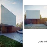 Highly contrasted house By KMA Kabarowski Misiura Architekci - Sheet1