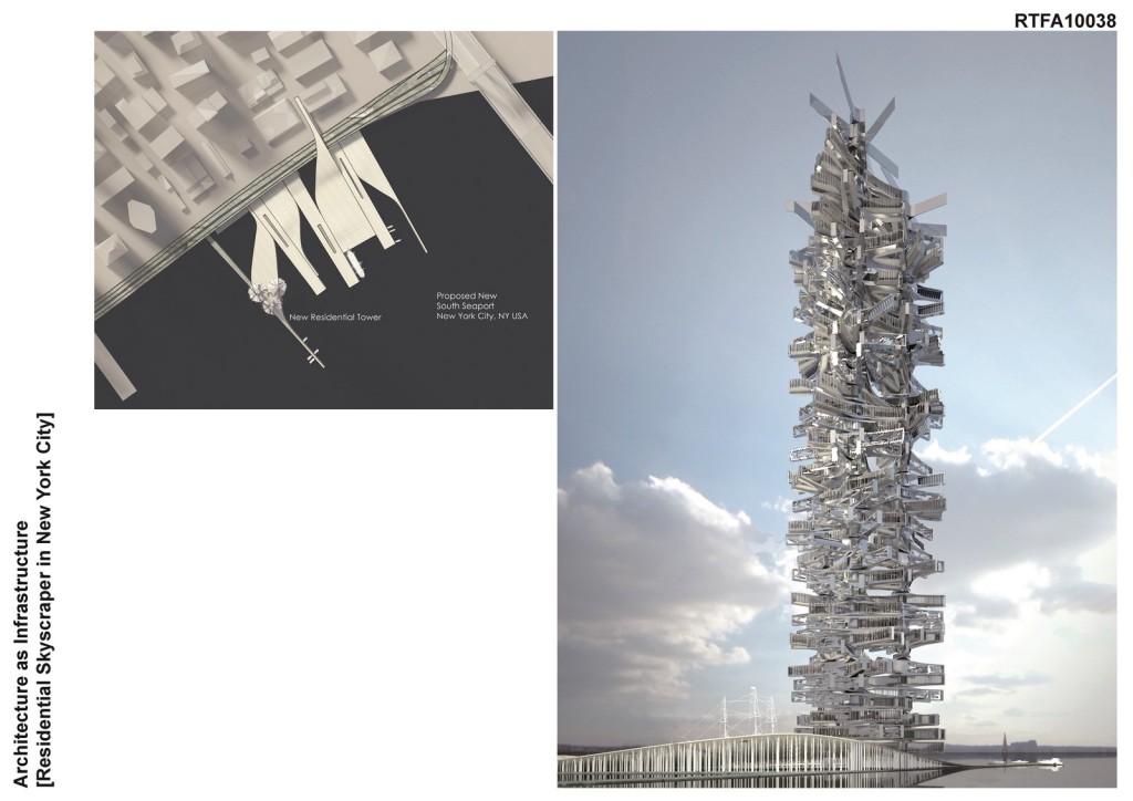 Street Seaport Tower By Bluarch Architecture + Interiors + Lighting - Sheet1