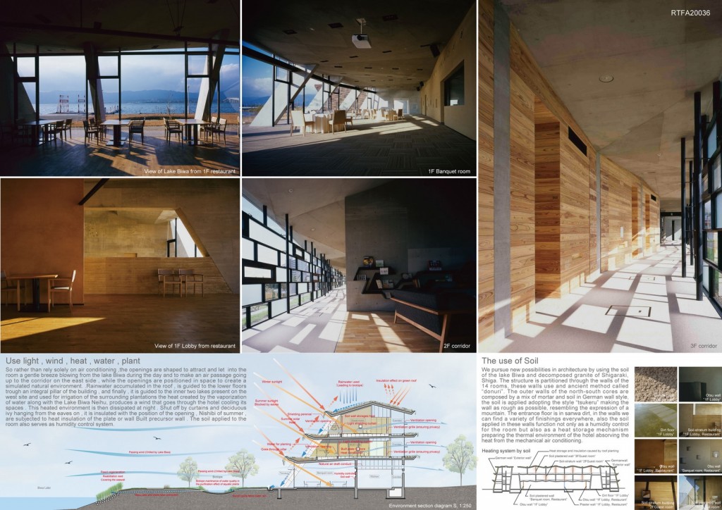 Ecotone Hotel in Biwa Lake (3)