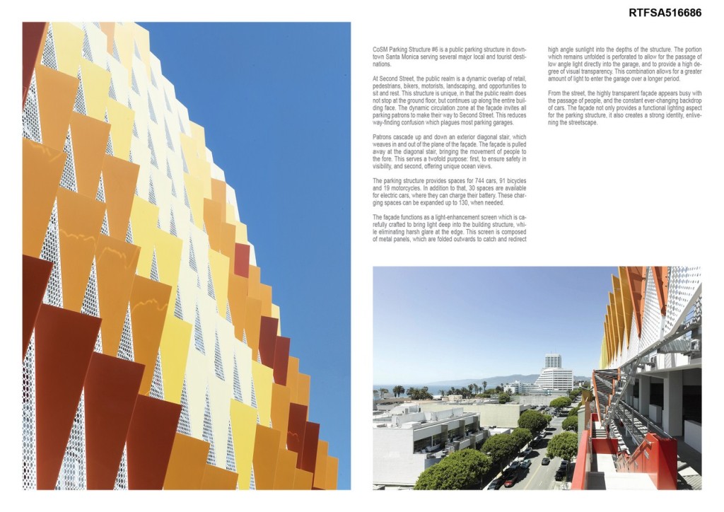 City of Santa Monica Public Parking Structure #6 By Behnisch Architekten