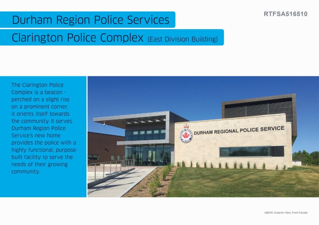 Durham Region Police Services, Clarington Police Complex (Eas (1)