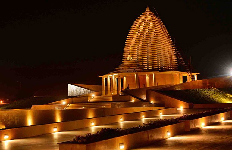 Temple In Stone And Light | Spacematters