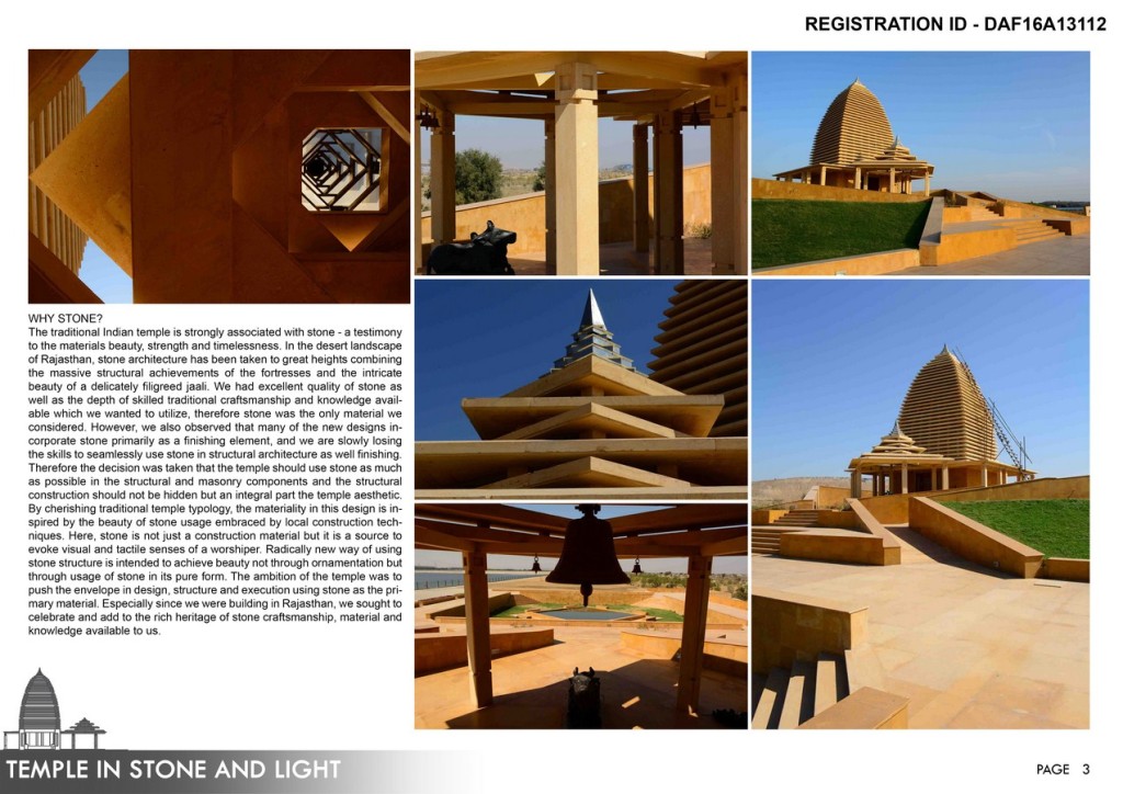 Temple In Stone And Light By Spacematters