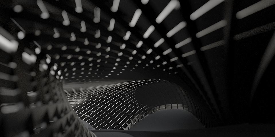 Parametric Architecture Explorations | Sigmund Freud Pavilion By Christoph Hermann - Sheet3
