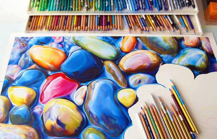 Colorful Rocks and Water: The Art of Ester Roi - Sheet3