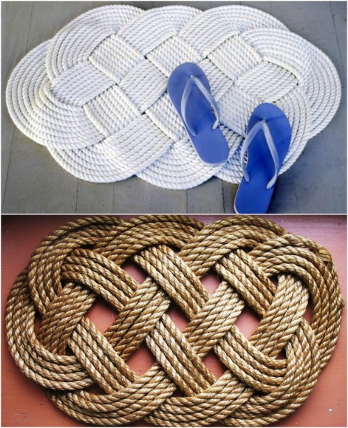 Beautiful and Stylish Rope Projects - Braided Mat