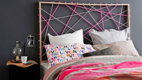 Beautiful and Stylish Rope Projects - Headboard