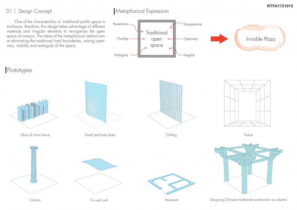 Invisible Plaza - a Metaphor of Public Space in Campus (2)