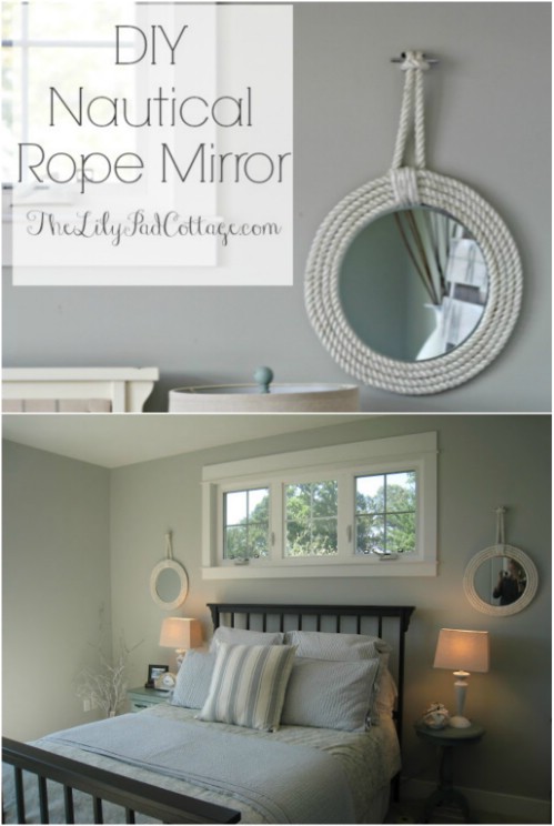 Beautiful and Stylish Rope Projects - Mirror Frame