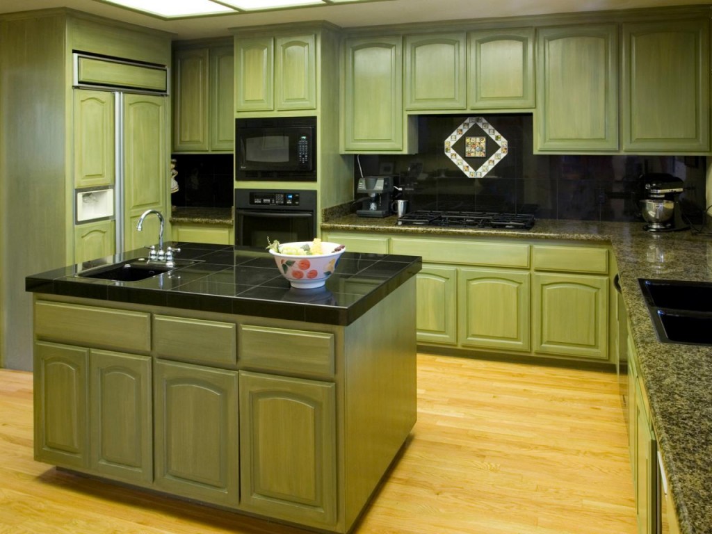 10 Amazing Colorful Kitchens To Inspire You - Green Cabinets
