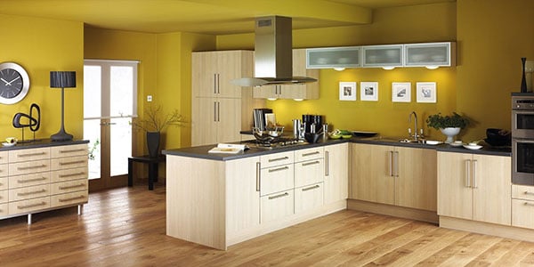 10 Amazing Colorful Kitchens To Inspire You - Mustard Yellow Kitchen
