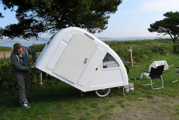 Danes Were Riding A Bicycle: The Smallest House On Wheels - Sheet3