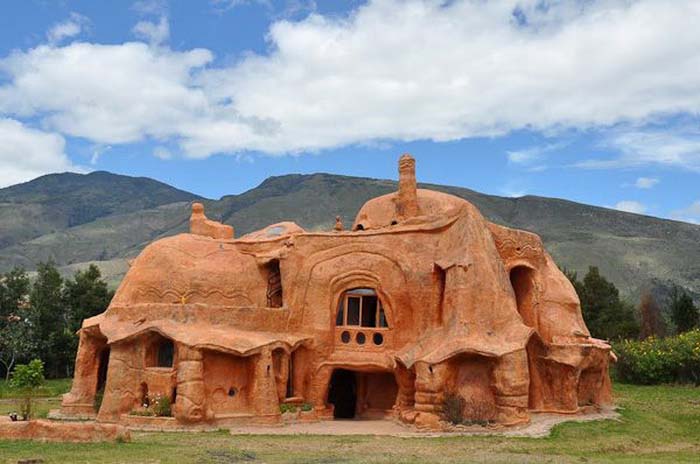 As A Man's God: A Two-Story Clay House - Sheet1