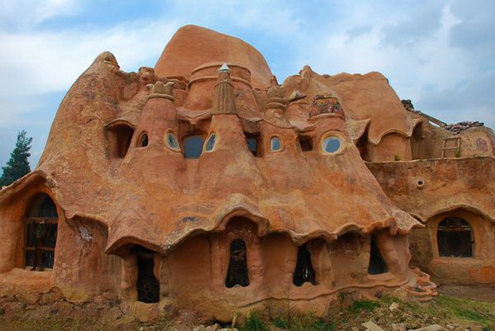As A Man's God: A Two-Story Clay Mansion - Sheet6