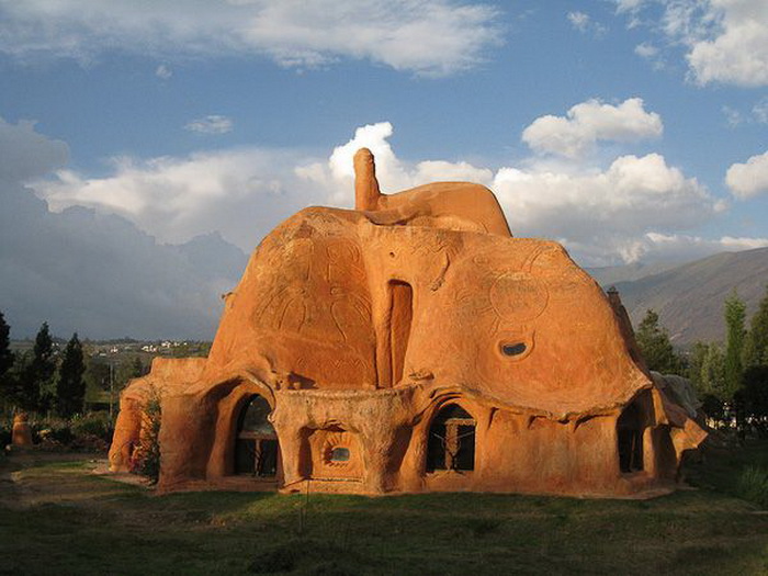 As A Man's God: A Two-Story Clay Mansion - Sheet3