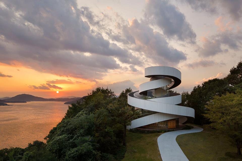 Ribbon Chapel Spirals Above Japanese Resort By Hiroshi Nakamura & NAP Architects - Sheet3