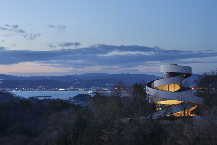 Ribbon Chapel Spirals Above Japanese Resort By Hiroshi Nakamura & NAP Architects - Sheet1
