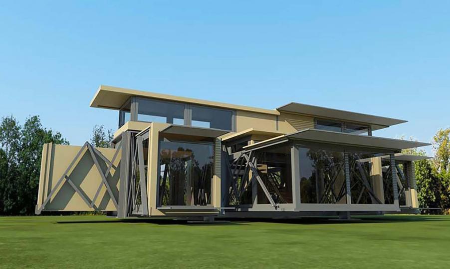 The House Is Packed Like IKEA Furniture Which Spreads In 10 Minutes - Sheet2