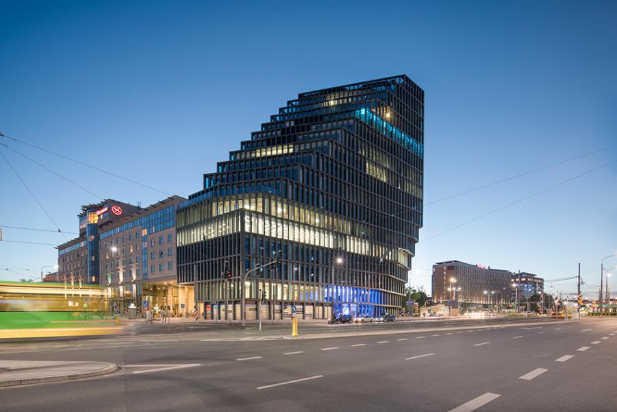 An Office Building that looks radically different from every side - Sheet12