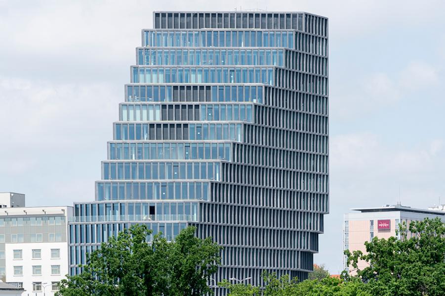 An Office Building that looks radically different from every side - Sheet7