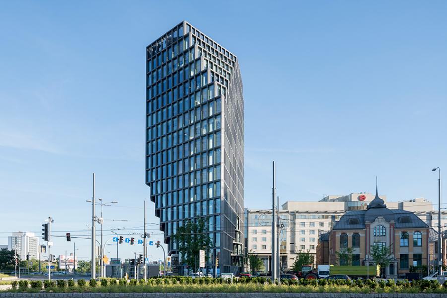 An Office Building that looks radically different from every side - Sheet11