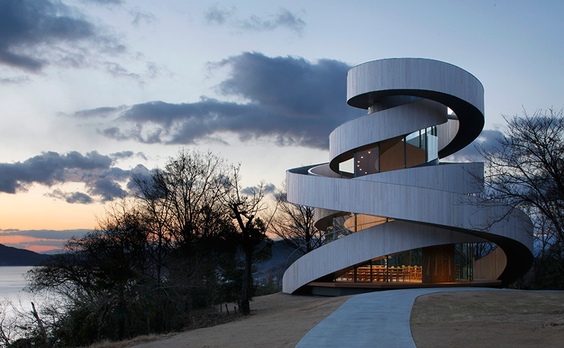 Ribbon Chapel Spirals Above Japanese Resort By Hiroshi Nakamura & NAP Architects - Sheet5