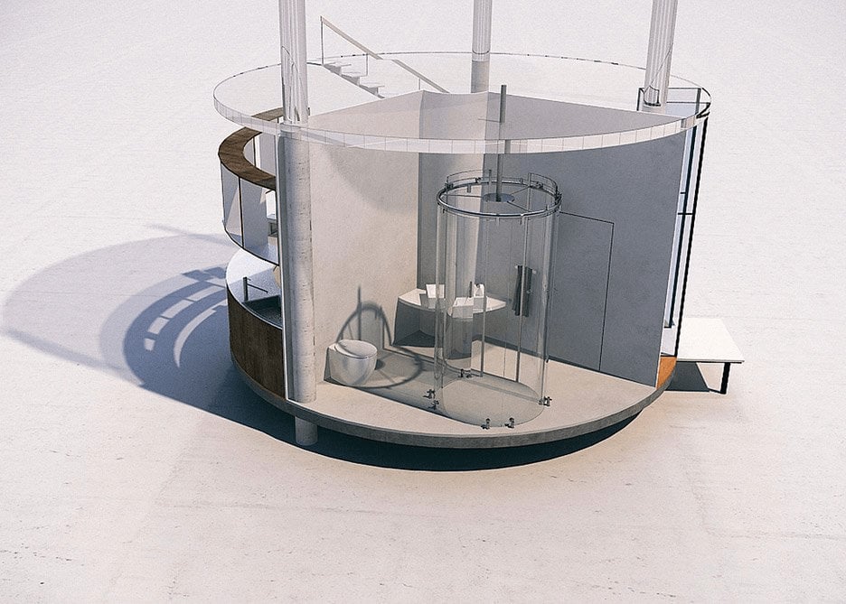 Architecture Inspiration: The Glass Cylinder House - Sheet3