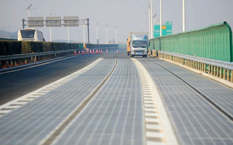 Road To The Future - A Road With Solar Panels - Sheet2
