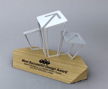 The 20 Most Creative Architecture Awards Trophies - 3D Printing Successful Design Award