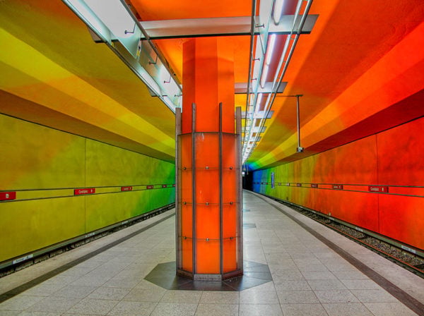 These 10 Metro Station Designs Will Take You To Another Universe - Candidplatz Station, Munich, Germany