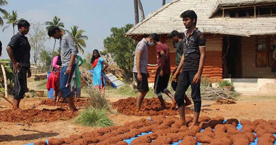 15 Architecture Firms in India practising Sustainable and Vernacular Architecture - Thannal Hand Sculpted Homes – Tiruvannamalai