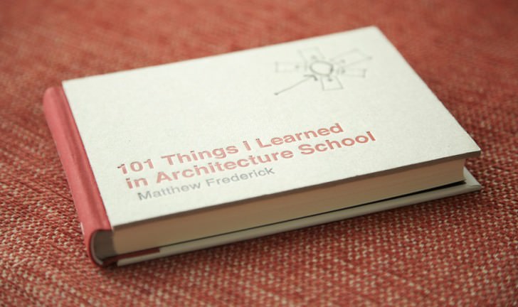 Book Review: 101 Things I Learned in Architecture School - Sheet1