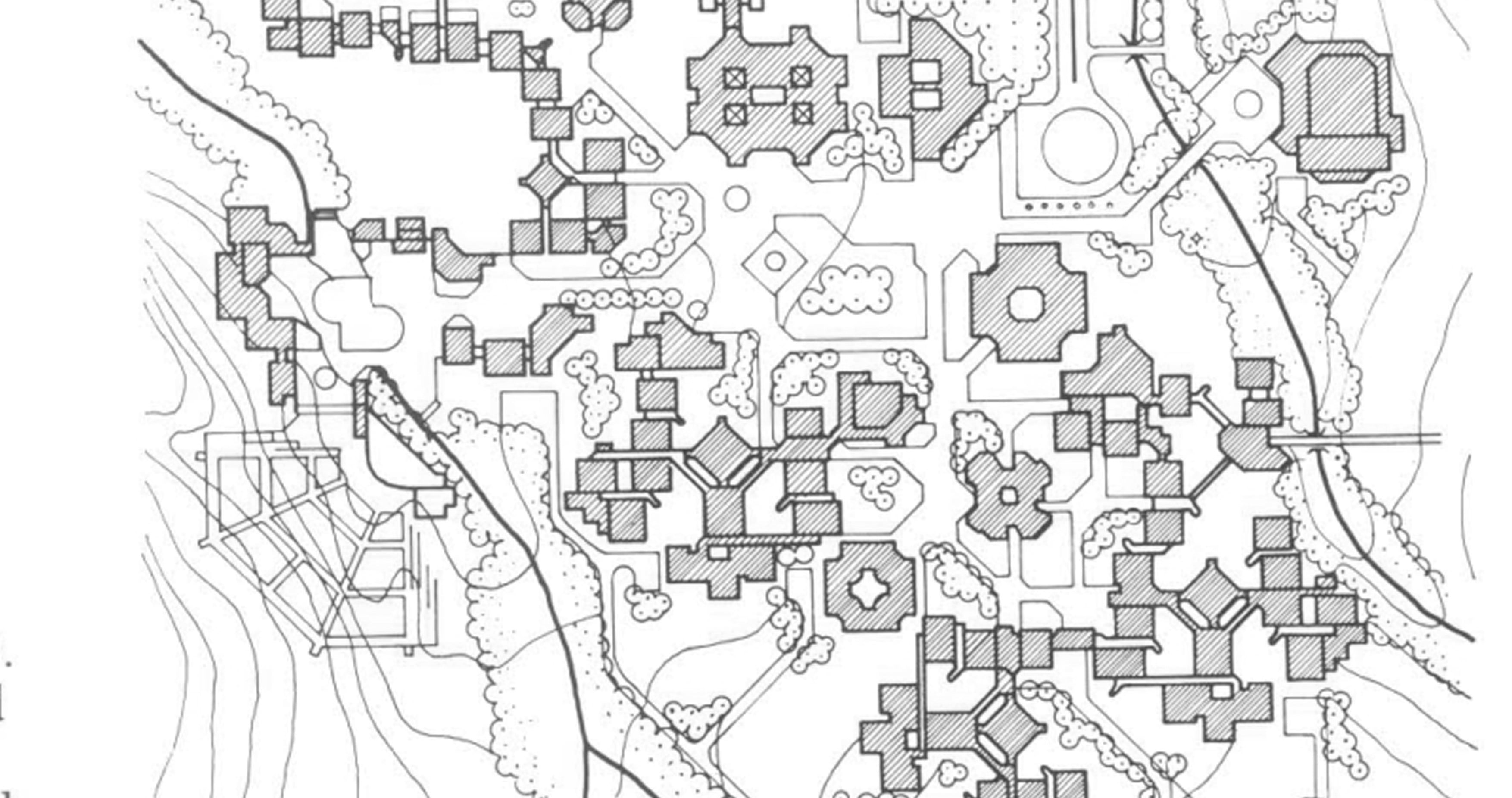 A journey of 100 years of Architecture in India | Part 03 - 1976-Master-Plan-For-The-University-of-Hyderabad