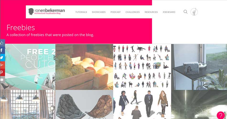 10 Websites to find Cutouts of People for Architectural Renderings - RonenBekerman | Very Large Group of People