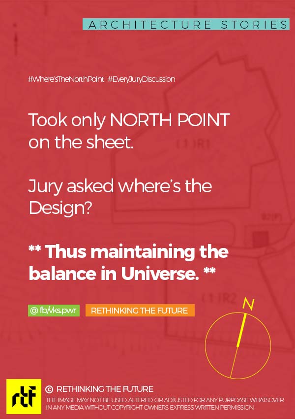 Jury Asked Where's The NORTH POINT?
