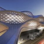 Architect Zaha Hadid Selected to Design the King Abdullah Financial District Metro Station in Saudi Arabia - Sheet2
