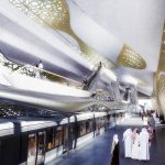 Architect Zaha Hadid Selected to Design the King Abdullah Financial District Metro Station in Saudi Arabia - Sheet3