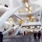 Architect Zaha Hadid Selected to Design the King Abdullah Financial District Metro Station in Saudi Arabia - Sheet5