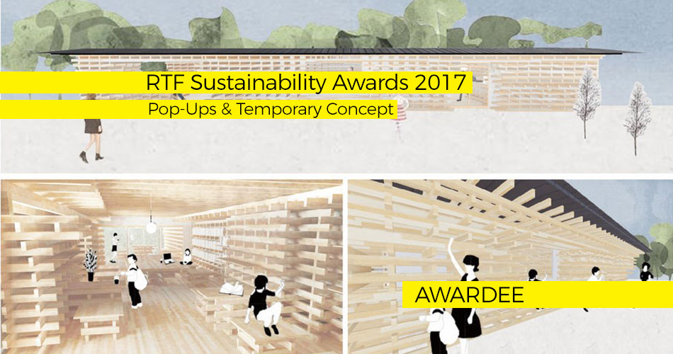 RTF Sustainability Awards 2017 - Results Announced - Building block house by Yamamoto Taiki