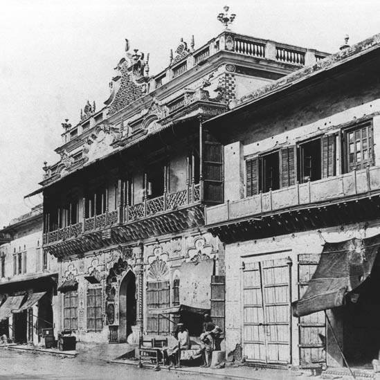 Delhi Now & Then - See how Delhi has changed through CENTURIES. This Is Amazing.! - Chandni Chowk (the Moonlit Market)