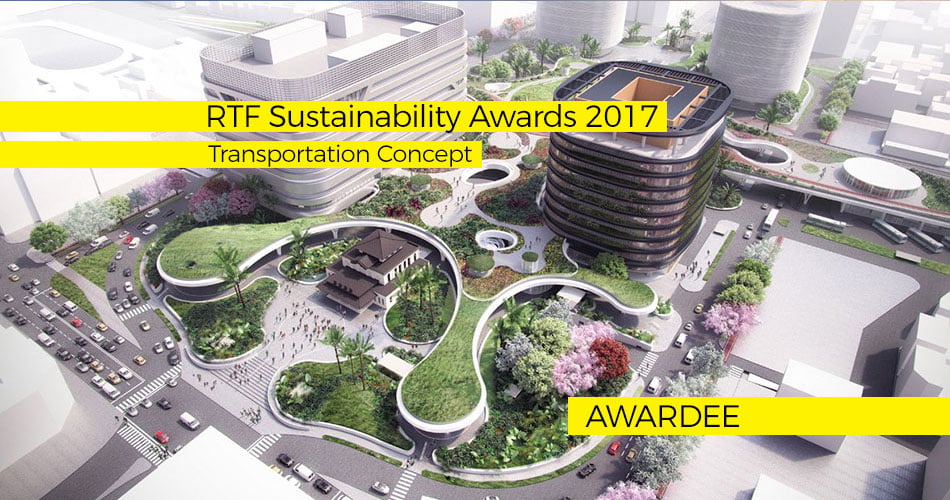 RTF Sustainability Awards 2017 - Results Announced - Kaohsiung Station, Kaohsiung, Taiwan by Mecanoo architecten