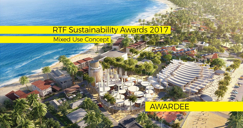 RTF Sustainability Awards 2017 - Results Announced - Ocean Center City by CAZA