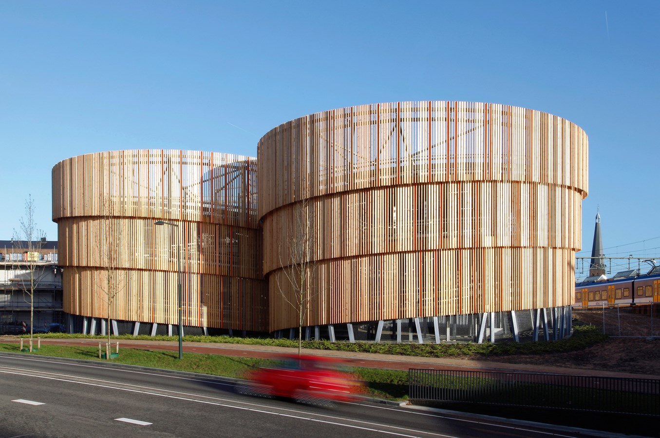 Best of 2017 - Transport Hubs Check out all the Projects here! - P+R Car Park Zutphen | MoederscheimMoonen Architects