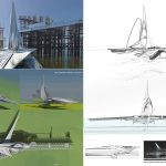 Revolving Sail-Boat Bridge By Margot Krasojevic Architecture - Sheet3