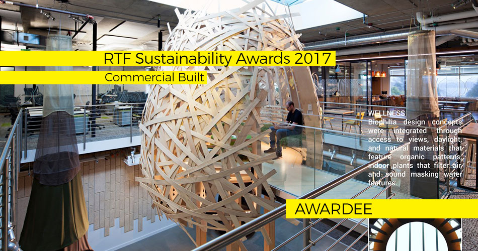 RTF Sustainability Awards 2017 - Results Announced - 451 7th Avenue by DLR Group