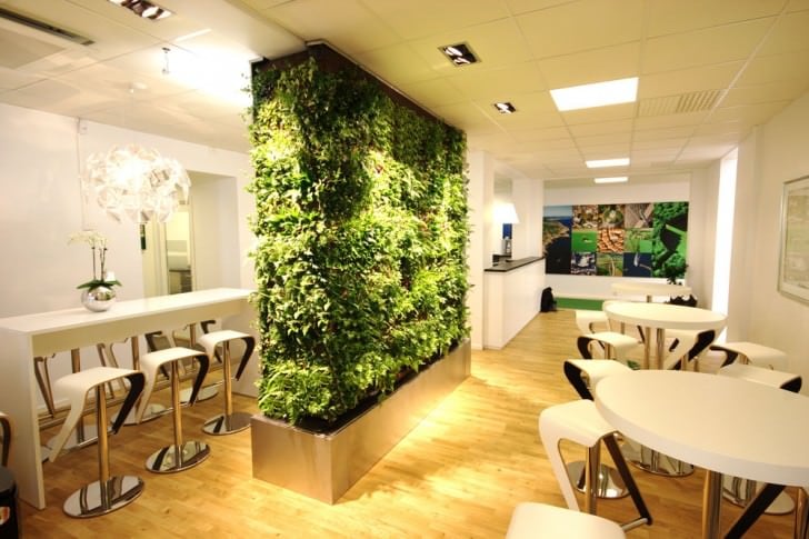 Creative Room Divider By Office Screen Partition Ideas - Plant Screen2