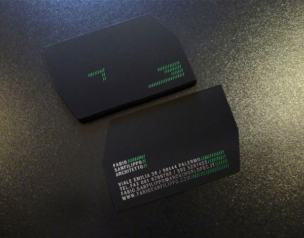15 Creative Business Cards For Architects Here! - Fabio Sanfilippo