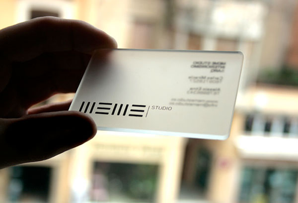 15 Creative Business Cards For Architects Here! - MAME Studio